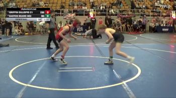 100 lbs Semifinal - Easton Beard NE2, Donahue Wrestling Academy vs Griffin Gillispie C1, Eastwood Eagles Wrestling Club