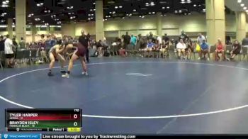 170 lbs Placement (16 Team) - Brayden Isley, Franklin Black vs Tyler Harper, Genoa