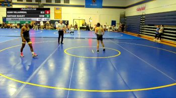 141 lbs Round 3 (6 Team) - Juan Villarreal, Northeastern Junior College vs Nathan Bailey, Fort Hays Tech Northwest