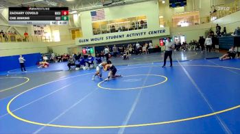 141 lbs Round 3 (6 Team) - Zachary Covolo, Northwest College vs Che Jenkins, Iowa Central Community College