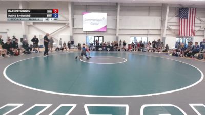 100 lbs Parker Wingen, South Dakota vs Kaine Showers, Montana