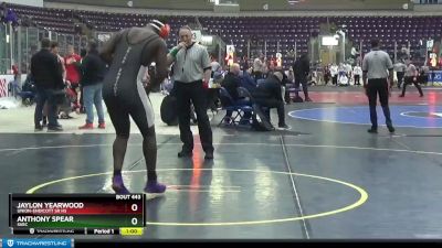 215 lbs Cons. Round 5 - Jaylon Yearwood, Union-Endicott Sr HS vs Anthony Spear, SVEC