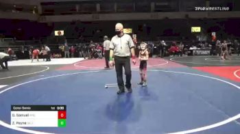 54 lbs Consolation - GeneGene Samuel, Pride WC vs Zaydn Payne, Salem Elite