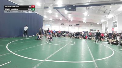 139 lbs Quarterfinal - Richard Rogers, Indiana Outlaws Black - HS vs Grady Lambdin, Freakztyle Purple - HS
