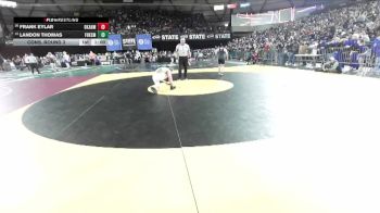 Boys 1B/2B 138 Cons. Round 3 - Frank Eylar, Okanogan vs Landon Thomas, Forks