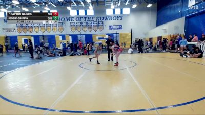 115 lbs Cons. Round 5 - Payton Gaines, Crestview High School vs Jessie Griffin, Florida Scorpion