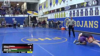 145 lbs Champ. Round 2 - Aylla Powell, MARYSVILLE vs Emma Gutierrez, FREMONT ROSS