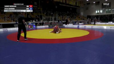 65kg 3rd Place Match - Annie Niemann, Kingston Wrestling Club vs Lyla Garden, Lakeland Legends Wrestling Academy