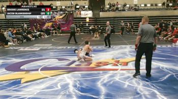 114 lbs Round 3 (4 Team) - Jacob Blankenship, Creighton Prep, NE vs Brodie Lawrence, Stillwater, MN