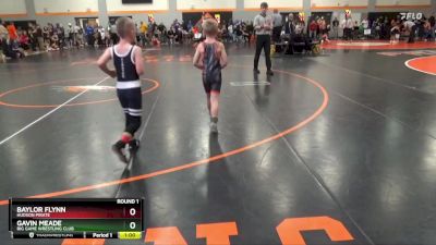 SPW-9 lbs Round 1 - Baylor Flynn, Hudson Pirate vs Gavin Meade, Big Game Wrestling Club