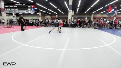 138 lbs Round Of 64 - Zaylynn Jones, Berkner High School Wrestling vs Shane Ledford, Armstrong County Wrestling Academy