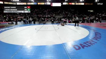 6A 132 lbs Champ. Round 1 - Vincent Torrez, Meridian vs Wyatt Pearson, Timberline