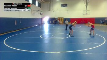 140 lbs Placement (4 Team) - Warner Dobson, Valley Christian High School vs Maxwell Pinedo, Xfactor