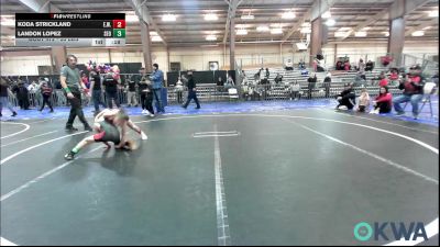 80 lbs Round Of 16 - McCoy Powell, All American Wrestling vs Tyson Walters, Madill Takedown
