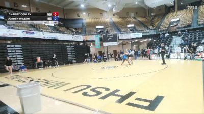 207 lbs Cons. Semi - Hailey Conley, Fort Hays State vs Jordyn Wilson, Murray State