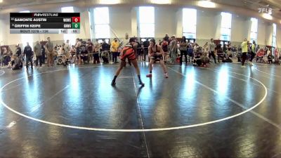 126 lbs Cons. Semi - Samonte Austin, Warmup Gang Wrestling Club vs Griffin Keipe, Great Neck Wrestling Club