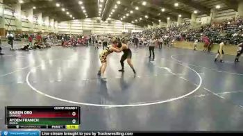 215 lbs Champ. Round 1 - Kairen Oro, Granger vs Ayden Franich, Ogden