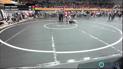 135 lbs Rr Rnd 3 - Hailey Sisson, Shelton Wrestling Academy vs Gracy Gregory, Shelton Wrestling Academy