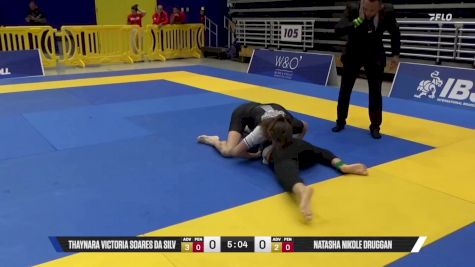 Natasha Nikole Druggan vs Thaynara Victoria Soares Da Silv 2025 Pan IBJJF Jiu-Jitsu No-Gi Championship