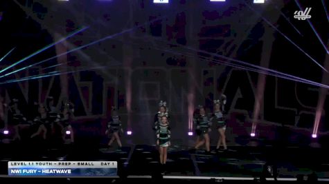 NWI Fury - Heatwave [2026 L1.1 Youth - PREP - Small DAY 1] 2026 JAMfest Cheer Super Nationals
