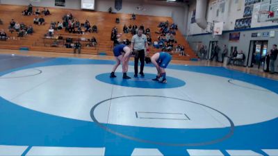 195 lbs 5th Place Match - Elijah Lampano, Olympic vs Lincoln Gould, North Kitsap