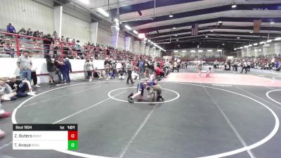 106 lbs Rr Rnd 3 - Zane Butero, Monte Vista Takedown Club vs Theseus Anaya, Regulators