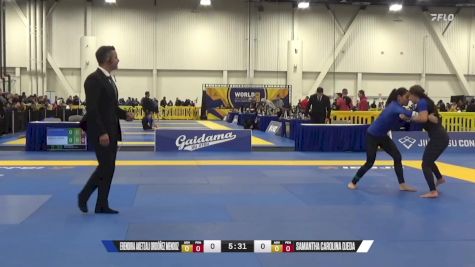 Samantha Carolina Ojeda vs Erendira Aketzali Ordóñez Mendoz 2024 World IBJJF Jiu-Jitsu No-Gi Championship