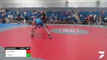 129 lbs Champ. Round 2 - Keegan Gross, Switzerland County vs Luke Rioux, Avon