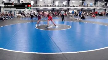 Silver 285 lbs Semifinal - Keegan Kuball, Augsburg College vs Sam Winkles, St. Cloud State
