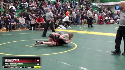 120 lbs Semifinal - Austin Bickerton, Highland (medina) vs Blake Frantz, Wadsworth