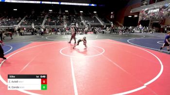 50 lbs Final - Zaiden Axtell, Wolf Pack vs Kash Conde, Bear Cave WC