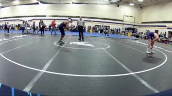 141 lbs Champ. Round 1 - Koen Eberhard, Albion College vs Adom Sharpley, John Carroll University