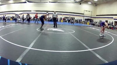 141 lbs Champ. Round 1 - Koen Eberhard, Albion College vs Adom Sharpley, John Carroll University