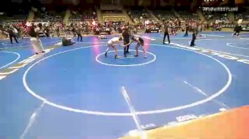 96 lbs 1/4 Finals - Caleb Frankenberger, Purler Wrestling, Inc vs Griffin Felder, Legends Of Gold