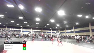 126 lbs Consi Of 64 #1 - Andrew Fazeli, Vandals Regime vs Andrew Diaz, Hesperia WC