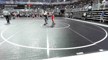 Rr Rnd 1 - Abraham Wilson, Webb City Youth Wrestling vs Brycen Rich, Moberly Spartans