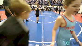 90 lbs Rr Rnd 3 - Karson Johnston, Collinsville Cardinal Youth Wrestling vs Cruz ALSBURY, Miami Takedown Club