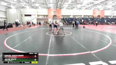 285 lbs Cons. Round 2 - Samuel Kightlinger, Penn State Behrend vs Jacob Holtz, John Carroll