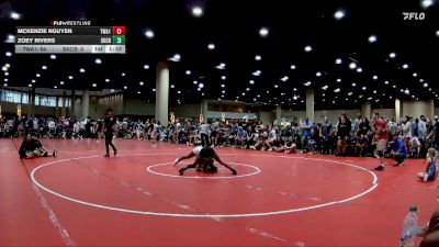 110 lbs Round 1 (4 Team) - Zoey Rivers, Skull And Crossbones vs Mckenzie Nguyen, TWA #1