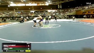 190 lbs Cons. Round 4 - Pablo Lara, Chiawana vs Brice Cuthbert, Lewiston