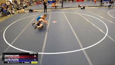 165 lbs Semifinal - Jonathan Kopp, Waconia Wrestling Club vs Oliver Ollman, Anoka Youth Wrestling