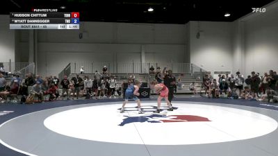 45 lbs 3rd Place Match - Hudson Chittum, Tennessee vs Wyatt Dannegger, Team Missouri Select