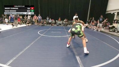 140 lbs Round 1 - Noah Mendez, Wrecking Crew Demolition Team vs Brody Clemons, Team Catalyst