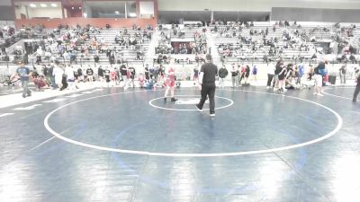 135 lbs Champ. Round 1 - Jaxton Ohman, Basement Boys Wrestling Club vs Kimber Wait, Mat Rats Rebooted Wrestling