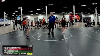 110 lbs Round 3 (4 Team) - Nehemiah Brondyke, Marlton Chiefs vs Armani Derousie, Brawler Elite