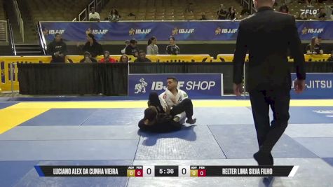 Relter Lima Silva Filho vs Luciano Alex Da Cunha Vieira 2026 Pan Jiu Jitsu IBJJF Championship