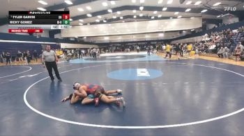 125 lbs Quarterfinal - Tyler Garvin, Unattached vs Ricky Gomez, Rider-Unattached