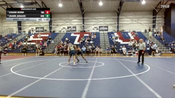157 lbs 3rd Place Match - Chase Bond, Truett-McConnell (Ga.) vs Joabe Araujo, Reinhardt University (ga)