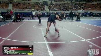 D2-165 lbs Quarterfinal - Adrian Parra, Flowing Wells High School vs Daniel McCarthy, Ironwood