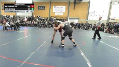 215 lbs Consi Of 16 #2 - Kyle Lindblad, Timberlane vs Drake Felkl, Otter Valley